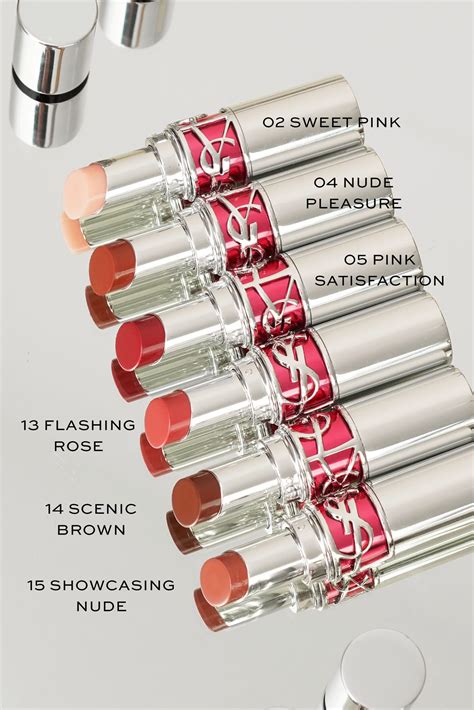 YSL Candy Glaze Lip Gloss Stick (new shades).